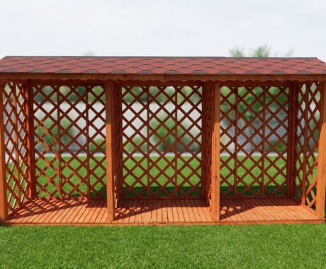 Dreváreň ODRA 300×300 cm