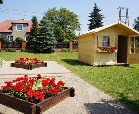 Záhradný domček PORTO o rozmere 300x300 cm