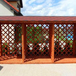 Dreváreň ODRA o rozmere 450x150 cm