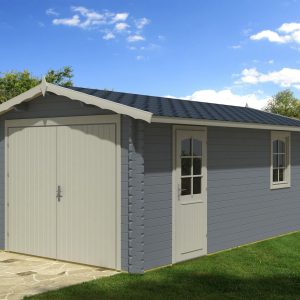 Drevená garáž ADRIANNA o rozmere 320x570 cm