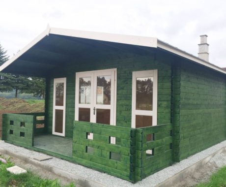 Záhradný domček FENIX s terasou