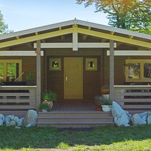 Drevená chata MADISON s rozmerom 1050x595 cm