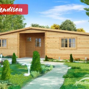 Drevená chata MADISON s rozmerom 1050x595 cm