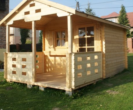 Záhradný domček RIGA o rozmere 300x500 cm s terasou