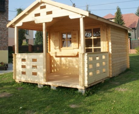 Záhradný domček RIGA o rozmere 300x500 cm s terasou