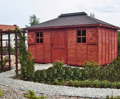 Záhradný domček VIHORLAT o rozmere 450x300 cm