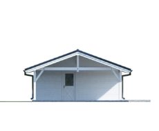 Prístrešok pre automobily PORI pohľad spredu