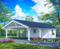 Prístrešok pre automobil PORI