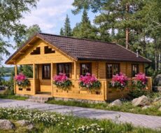 Záhradná chata CAIRO v lese