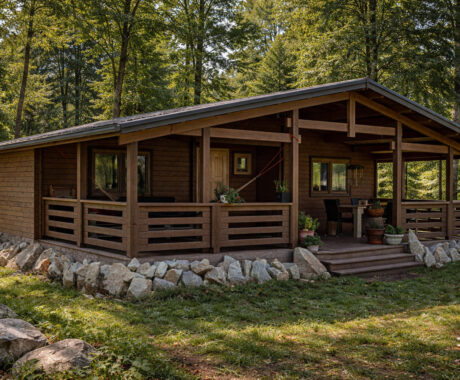 Záhradný domček MADISON S TERASOU