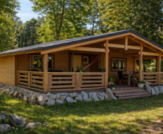 Záhradnaý domček MADISON S TERASOU