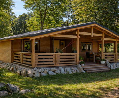 Záhradný domček MADISON S TERASOU